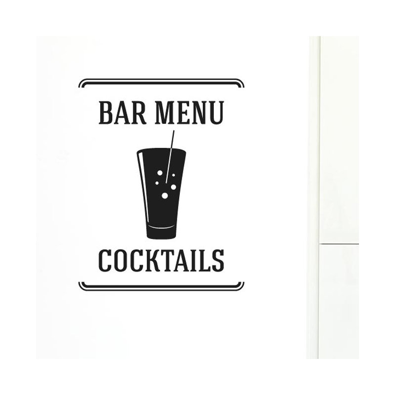 Wall Decal, Black, Large