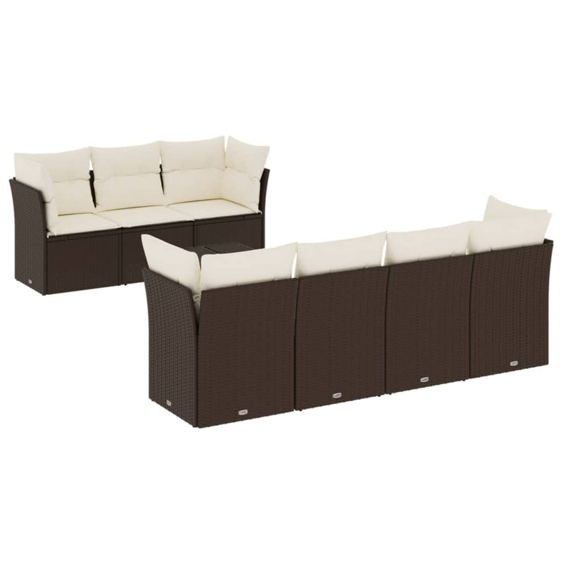 Ensemble de canapé de jardin modulaire Vidaxl