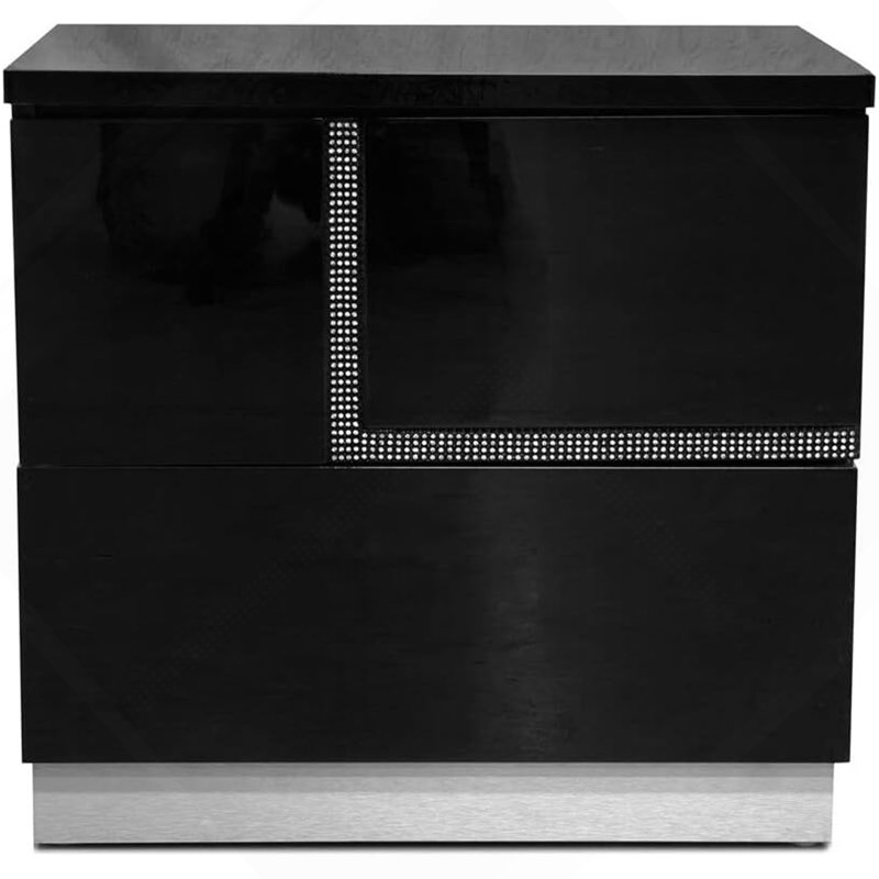 Table de chevet 2 tiroirs Modern