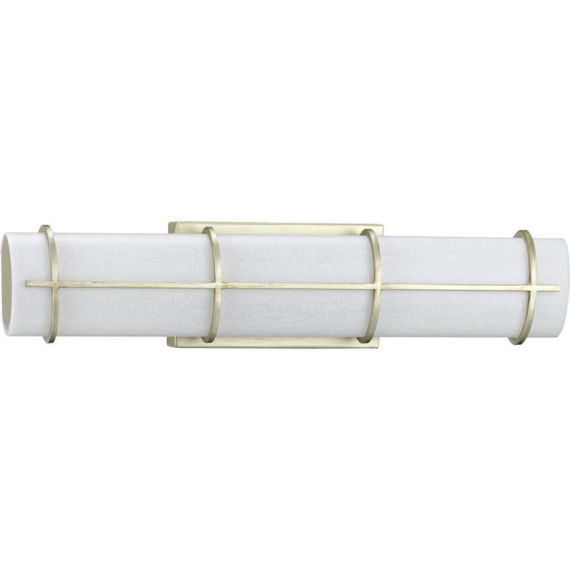 Plafonnier encastré à intensité variable à 1 lumière Arenstein, Crête argent