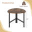 Table basse triangulaire avec pieds industriels en métal-232563211-232563221