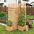 Solid Wood Raised Garden Bed Outdoor Elevated Planter Box