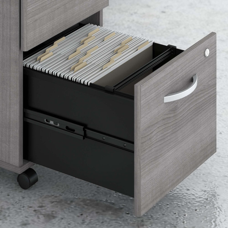 Ensemble de bureau Studio C, H 29,84 po x l 59,44 po x P 36,06 po, Gris platine