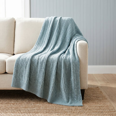 Knitted Throw Blanket