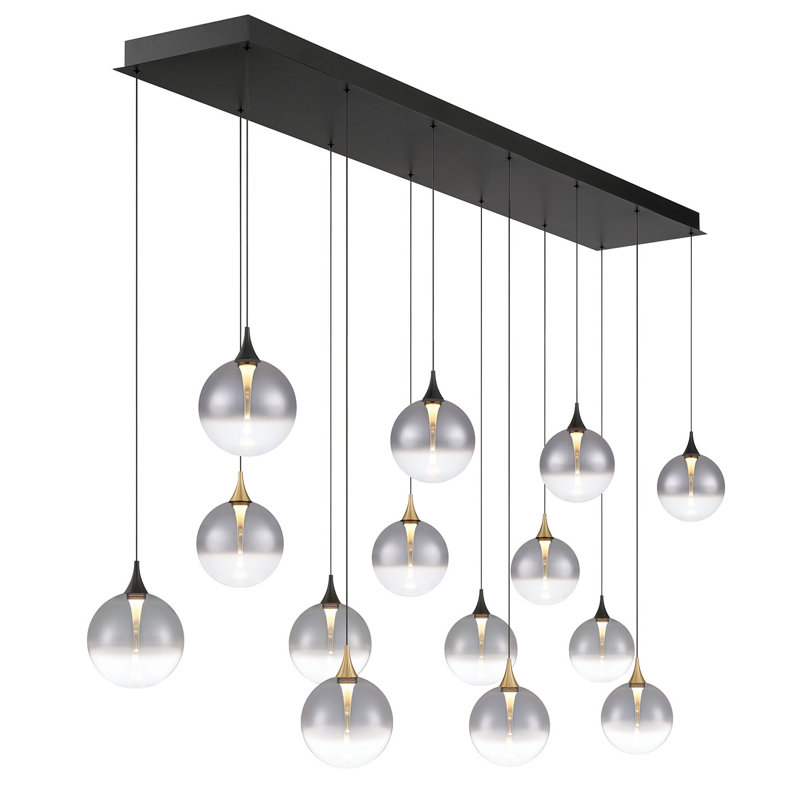 Lustre 14 "72" Iissa, Gold/Black Smoke