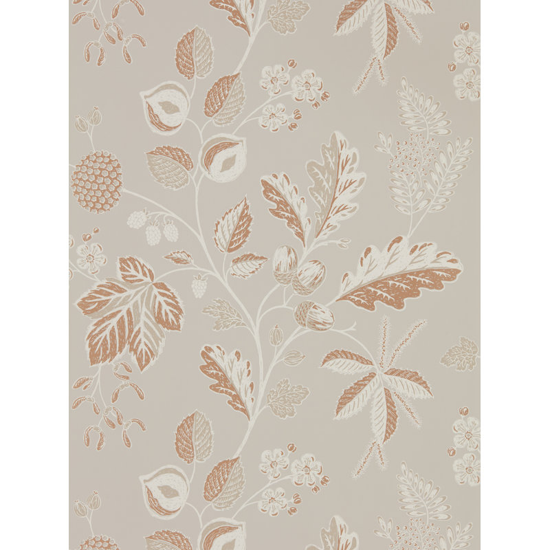 Warwick 10.05m x 68.6cm Matte Wallpaper Roll, Grey