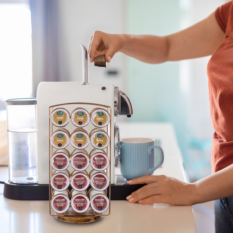 30 Pod Rotating Coffee Pod Storage