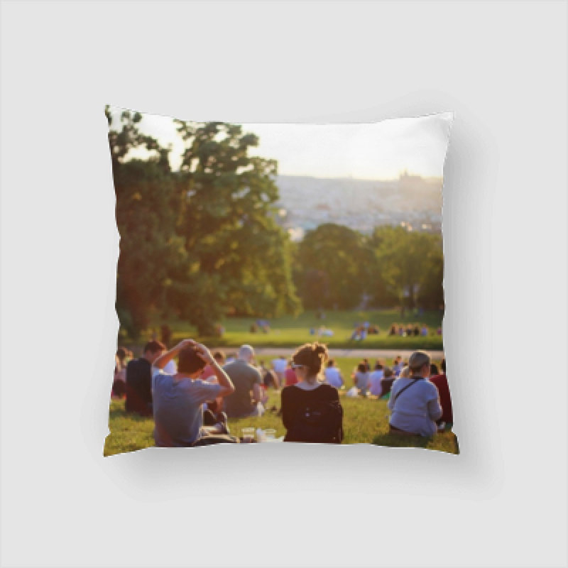 Microsuede Reversible Throw Pillow