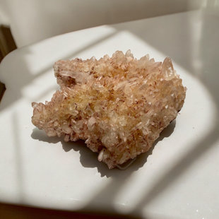 Quartz de l'Himalaya rose grand