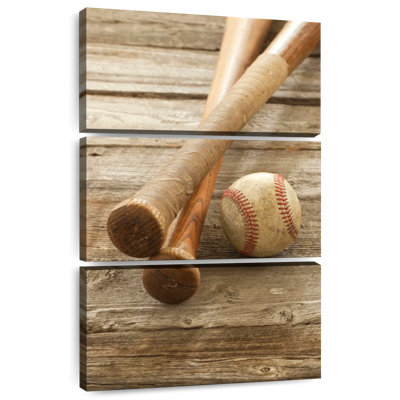 Ancien équipement de baseball
