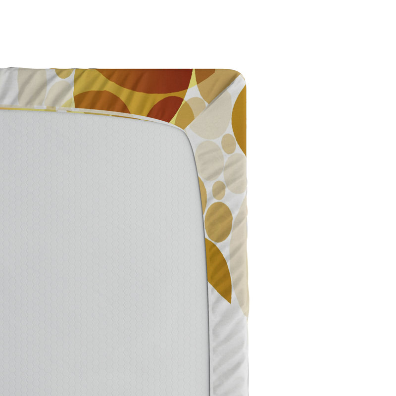 Microfiber Polka Dots Fitted Sheet, Full Fitted Sheet