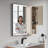 Elaris 9" Wall-Mounted Bathroom Cabinet-2069897719