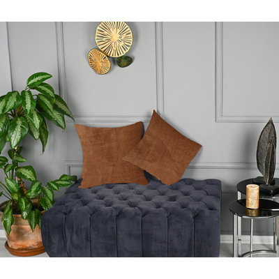 Matte Velvet Cushion Cover - 1 Pc