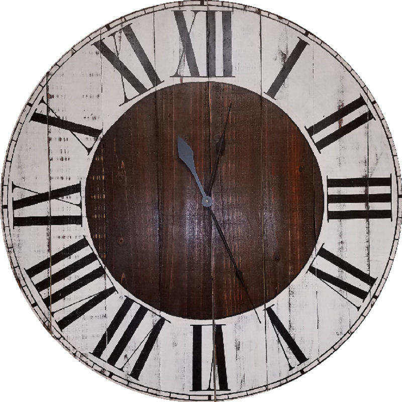 Très grande horloge murale CZERWINSKI, Petit