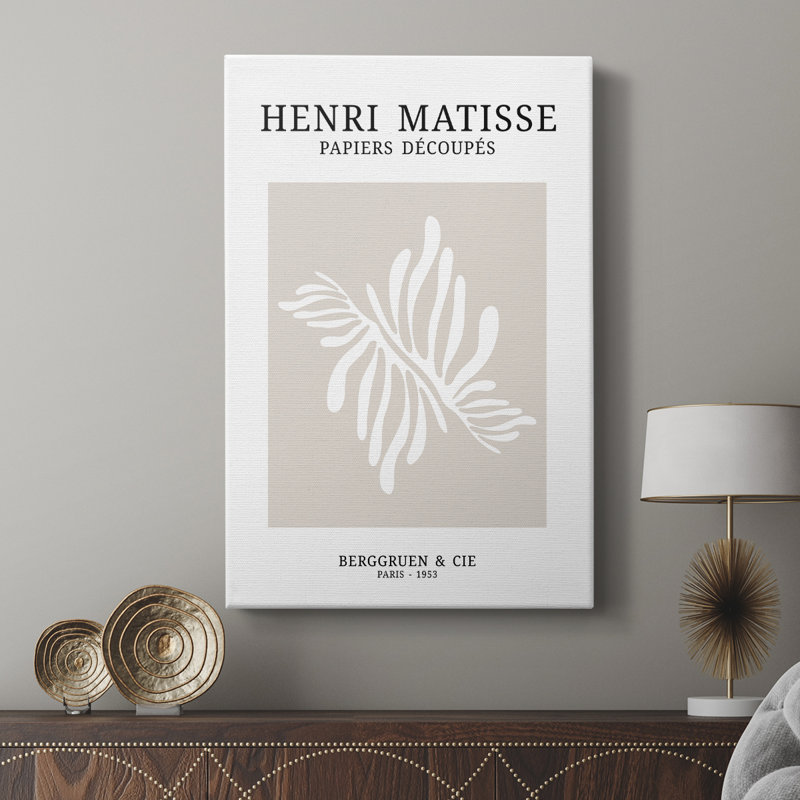 Matisse CDX, reproduction encadrée - galerie Cavas sur mesure, H 60 po x l 40 po