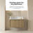 OVE Helena 42 in. Single Sink Bathroom Vanity in Antique Oak with White Engineered Stone Top, Brushed Nickel Hardware-137129428