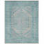 Alisa Light Grey/Teal Area Rug-33392319