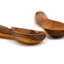Petite cuillère en bois d'olivier Petite, lot de 3