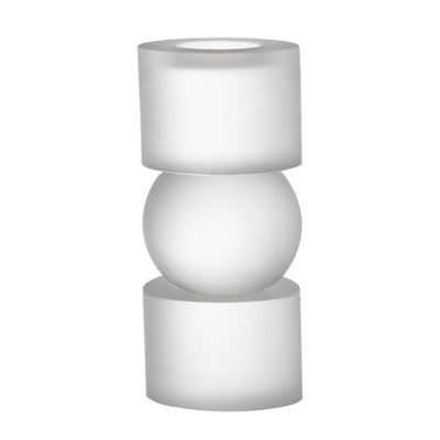D3.1X7.1" Palisade Small Glass Candle Holder