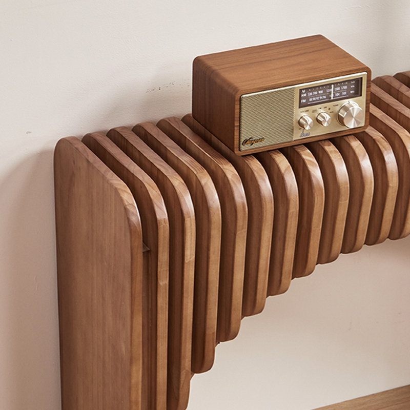 Console en bois de pin massif de style nordique, H 27,6 po x l 39,4 po x P 11,8 po