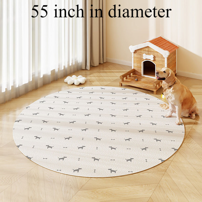 Tapis pour animaux, H 0,5 po x l 55 po x P 55 po