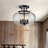 Akima 4 - Light 13.2in Glass Semi Flush Mount Light-624238044