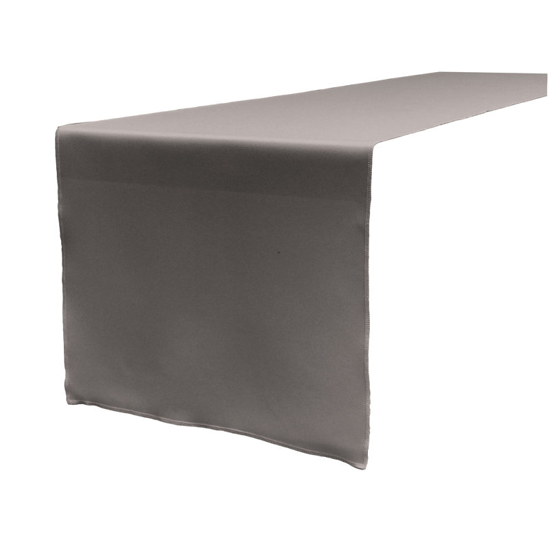 Fisher Solid Colour Table Runner, Dark grey