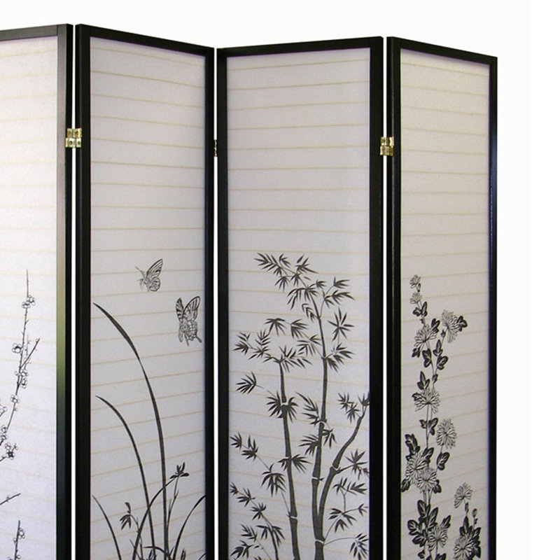 70" Tall 4-Panel Screen / Room Divider