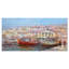 Red Boads In Vintage Village - Sea & Shore Print-29504996-34272990