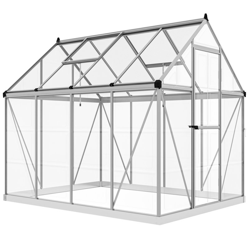 6' W x 8' D Hobby Greenhouse