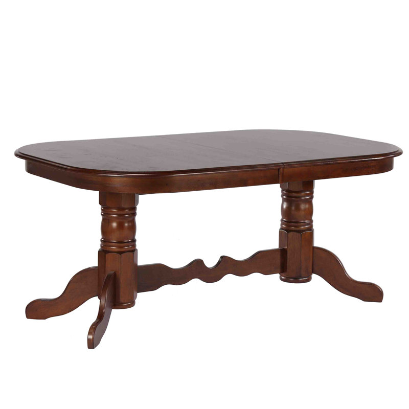 Azura Extendable Oak Solid Wood Dining Table