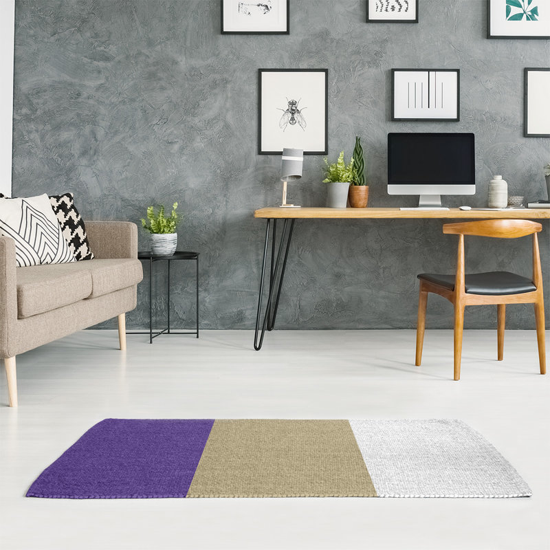 Chenille Indoor Rug, Rectangle 5' x 7'