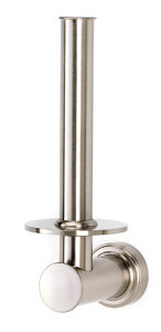Infinity Wall Mounted Reserve Toilet Paper Holder, Satin Nickel
