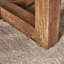 Table basse ronde en bois aggloméré Modern Texture - diamètre 31,4 po.