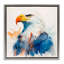 «Eagle with Strong Gaze», art mural encadré flottant par Walker Noble-879536792-879536794