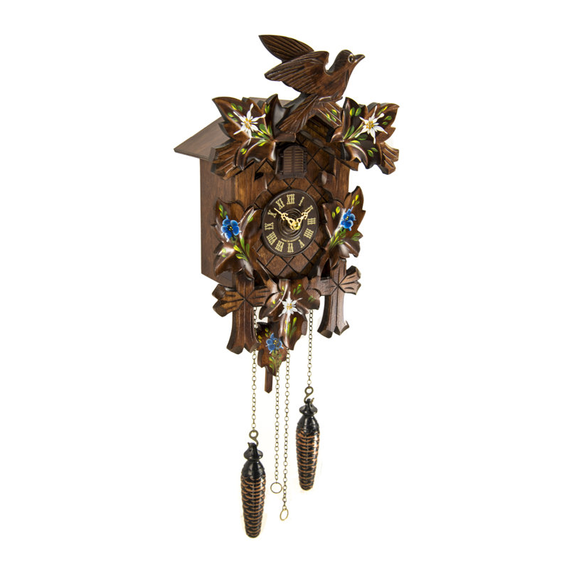 Adelheide Wood Cuckoo Wall Clock