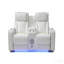 Causeuse inclinable, blanc