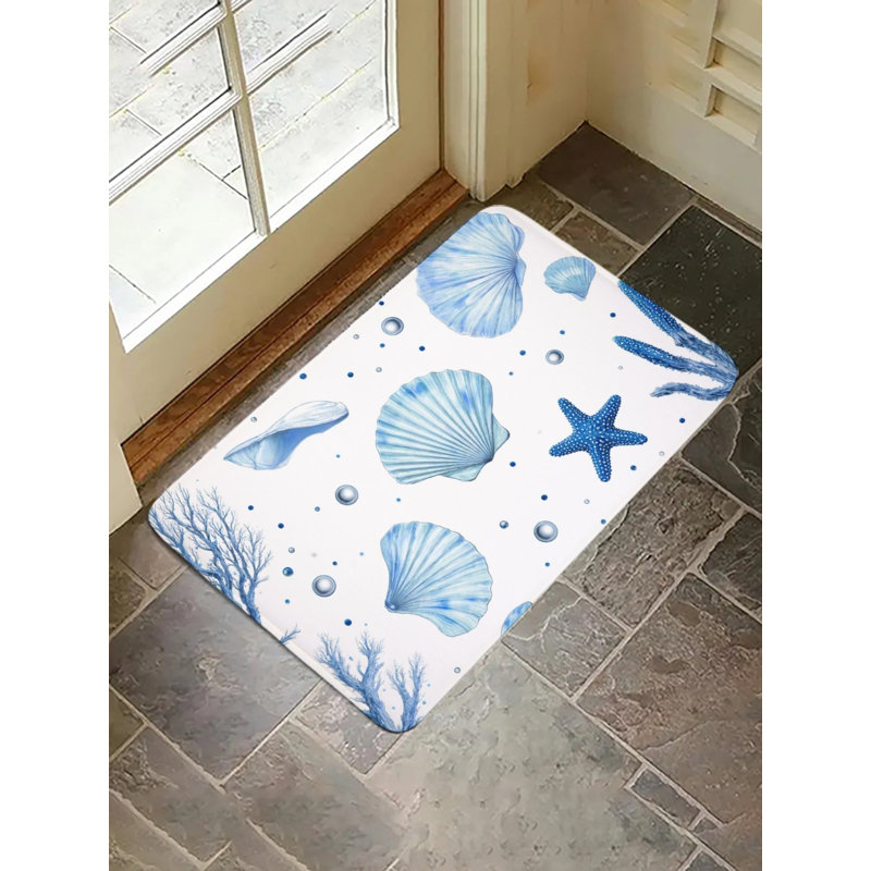 Tapis pour salle de bain Ocean Shell