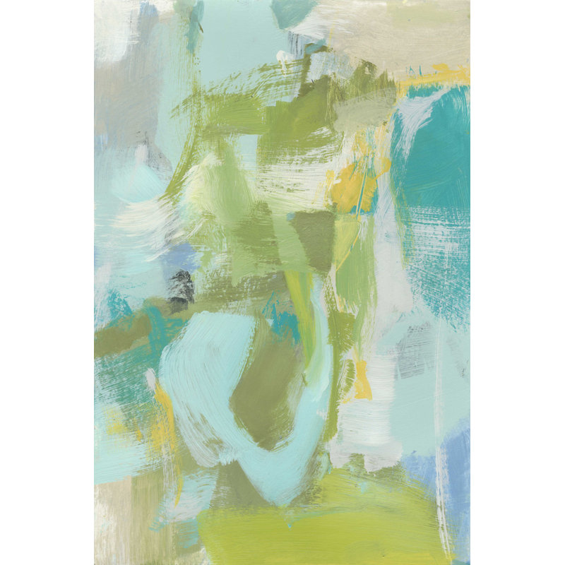 Abstraction de verre de mer I, H 36 po x l 24 po
