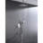 Brushed Nickel Ceiling Mounted Shower With Self-Cleaning 16" Head And Handheld, Stainless Steel - Mounted, Handheld For Natural Nozzle Workability