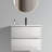 Wall Mount 24"Bathroom Vanity with Ceramic Sink