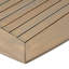 Table de salle à manger d'extérieur extensible en bois d'acacia, gris-1195251895