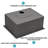 Undermount Kitchen Sink Single Bowl,Includes Drain Assembly No Additional Accessories