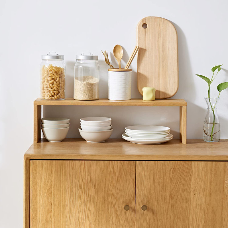 Barthelmess Wood Floating Shelf, 16.50cm H x 80.00cm W x 15.00cm D