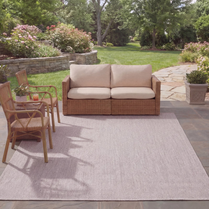 Tapis d'intérieur / extérieur Sunaina Performance, Rectangle 8 pi x 11 pi