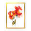 Deux fleurs rouges - Peinture sur toile-59917749-59917753
