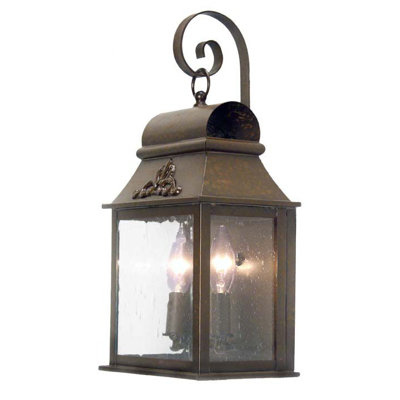 Bastille 2 - Light Outdoor Wall Lantern