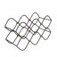 8 Bottle Tabletop Wine Bottle Rack in Black