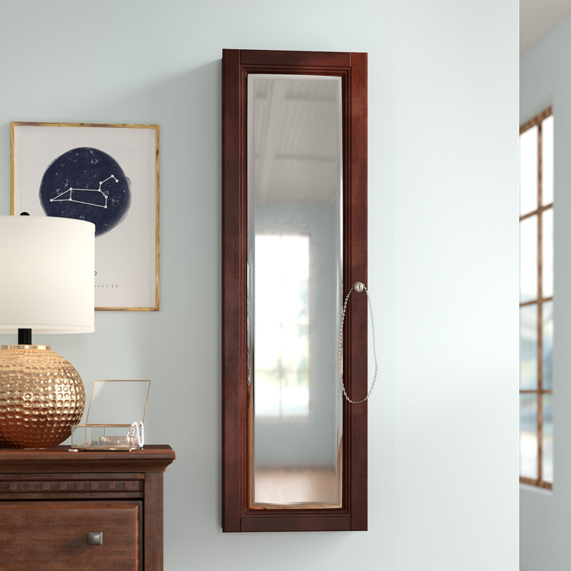 Piqua Mirror, Warm Walnut