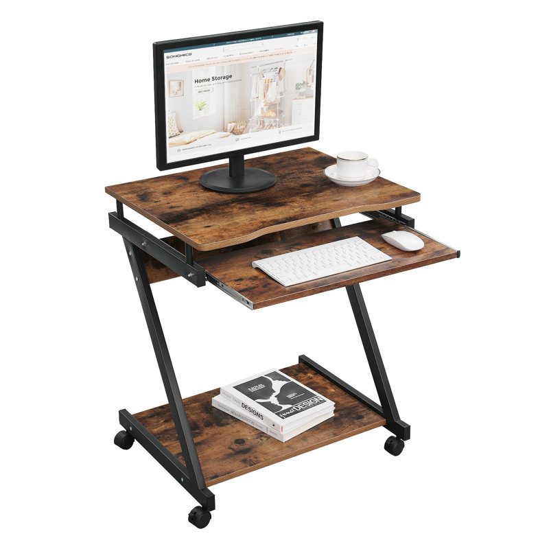 Metal Base Computer Desk